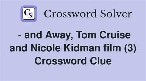 nicole kidman husband crossword clue